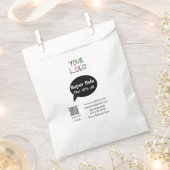 スーパーセール 業務割引 QRコード 詳細 フェイバーバッグ (クリップ留めされた状態)