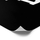 スーパーダッおもしろいパースープンプンダークBG ポスター (角)