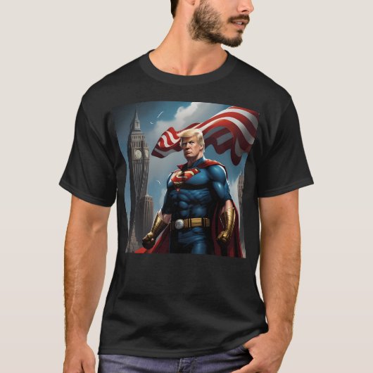 スーパーデュパードナルドトランプ Tシャツ (正面)