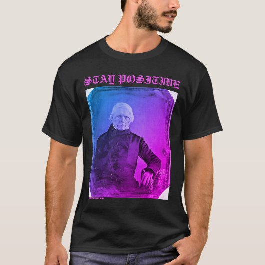 スーパーデュパーポジティブ哲学者 Tシャツ (正面)