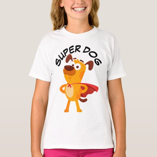 スーパードッグ キッズ Tシャツ (正面)