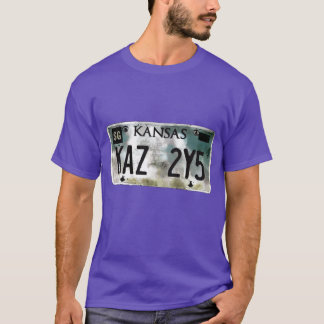 スーパーナチュラル インパラ カンザス ナンバープレート Tシャツ