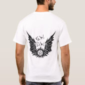 スーパーナチュラル ユニセックス 半袖Tシャツ Tシャツ (裏面)