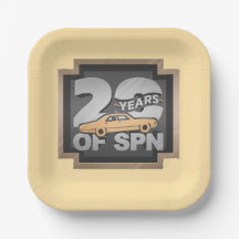 スーパーナチュラル 20周年記念プレート