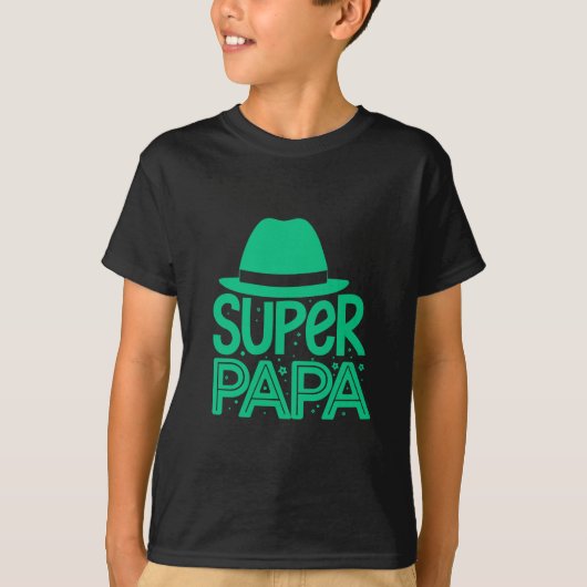 スーパーハすごいイロパパ Tシャツ (正面)
