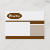 スーパーハイウェイの運転 – チョコレート 名刺 (裏面)