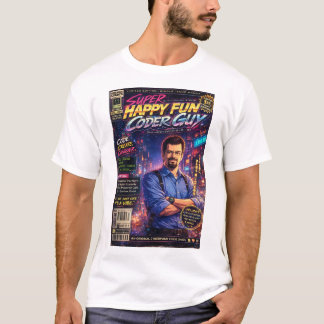 スーパーハッピー・ファンコーダー・ガイ・カバーアート・ナンバー・ツー Tシャツ