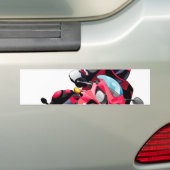 スーパーバイク バンパーステッカー (車上)
