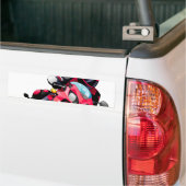 スーパーバイク バンパーステッカー (トラック上)