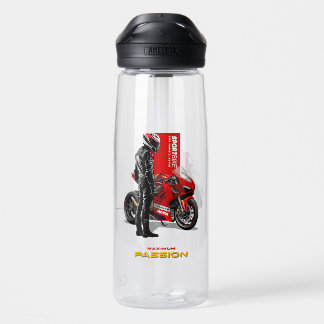 スーパーバイク レース マキシマム パッション バイカー グラフィック 25L ウォーターボトル