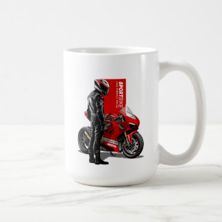 スーパーバイク レース 最大の情熱 バイカー グラフィック #15 コーヒーマグカップ