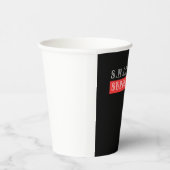 スーパーバイザの表示 紙コップ (右)