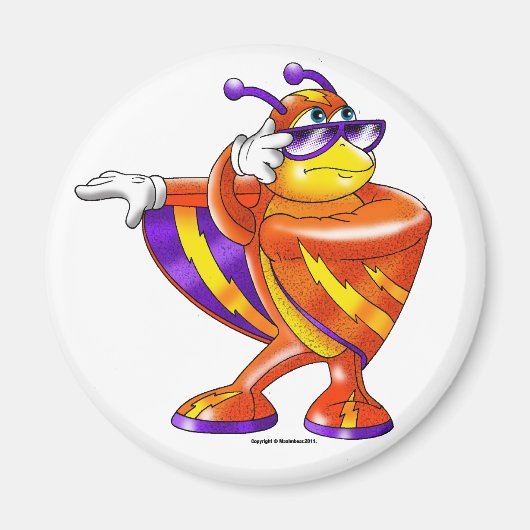 スーパーバグ マグネット (正面)