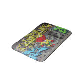 スーパーバニー・グラフィティ バスマット (アングル)