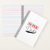 スーパーパパ ノートブック (内側)