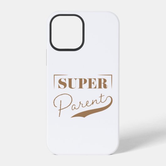 スーパーパパ・ママ iPhoneケース (裏面)