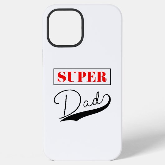 スーパーパパ iPhoneケース (裏面)