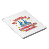 スーパーパワーがシンクロナイズドスイミング ノートパッド (アングル)