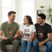 スーパーパワーが発動した面白スープのダジャレ Tシャツ
