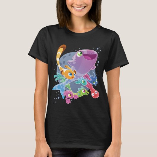 スーパーヒトデの大冒険 Tシャツ (正面)