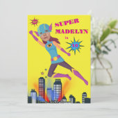 スーパーヒロイン ファンタスティック センセーショナル バースデー 招待状 (スタンド正面)