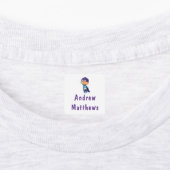 スーパーヒーロカスタムボーイパーソナライズされた名服 ラベル (貼付)