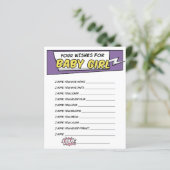 スーパーヒーロガーリーー漫画ブックシャワーベビー (スタンド正面)