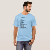 スーパーヒーローがある方法: Tシャツ (正面フル)
