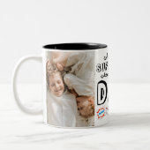 . .スーパーヒーローが必要なパパ ツートーンマグカップ (左)