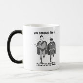 スーパーヒーローが40変形させるマグを回す時 モーフィングマグカップ (左)