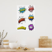 スーパーヒーローすごいと悪役の擬態 ポスター (キッチン)