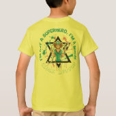 スーパーヒーローではなく、十分に近い：ナース版 Tシャツ (裏面)