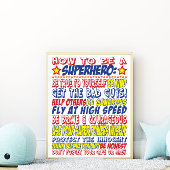 スーパーヒーローになる方法 ポスター