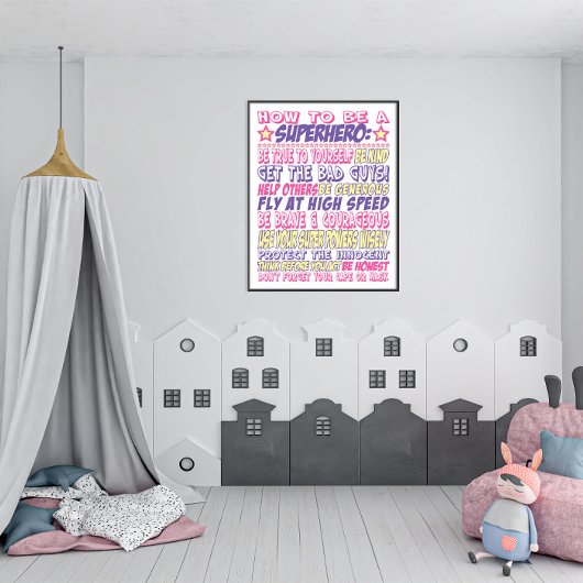 スーパーヒーローになる方法 ポスター