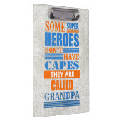 スーパーヒーローのケープを持っていない場合 – Change GRANDPA クリップボード (右)