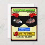 スーパーヒーローの保存日付 セーブザデート (正面/裏面)