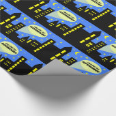 スーパーヒーローの包装紙|の英雄|のテーブルクロス ラッピングペーパー (角)