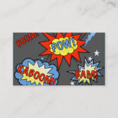 スーパーヒーローの名刺3 名刺 (正面)