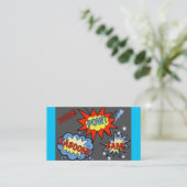 スーパーヒーローの名刺 名刺 (スタンド正面)