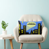 スーパーヒーローの枕|英雄家のための| ランバークッション (椅子)