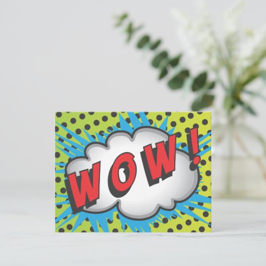 スーパーヒーローの漫画本の誕生会のサンキューカード サンキューカード (スタンド正面)