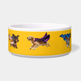 スーパーヒーローの犬用ボウル ボウル