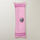 スーパーヒーローの真の人生を力強く歩む戦士 ボディピロー (裏面 (縦))