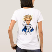 スーパーヒーローの脳力 Tシャツ (裏面)