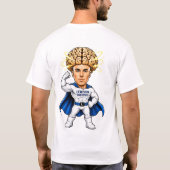 スーパーヒーローの脳力 Tシャツ (裏面)