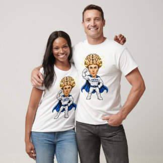スーパーヒーローの脳力 Tシャツ