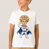 スーパーヒーローの脳力 Tシャツ (正面)