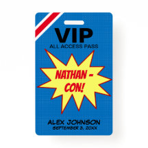 スーパーヒーローの英雄の詐欺VIPのパスのパーティの記念品