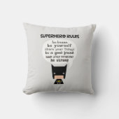 スーパーヒーローの規則 クッション (正面)