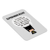 スーパーヒーローの規則 マグネット (右側)